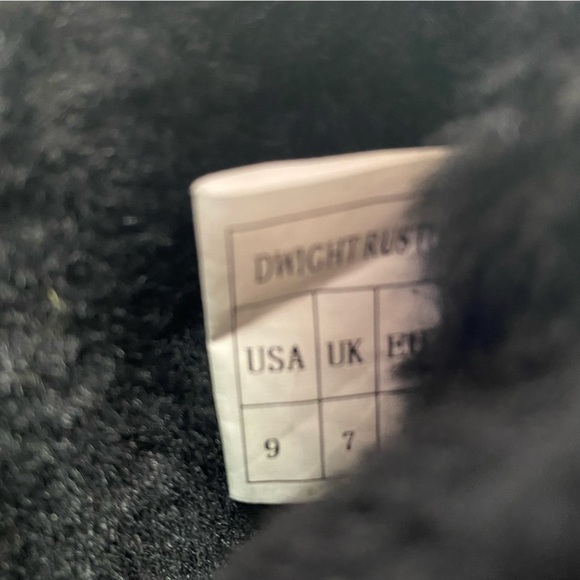 Atwell Dwight Rustic Black Boots Size 9 - Picture 7 of 7